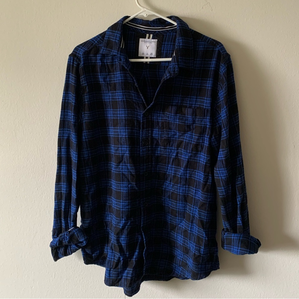 Denim & Flower Flannel